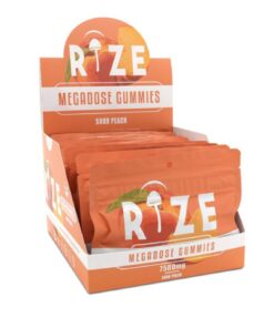 Alternative view of 15pc 7500mg Sour Peach Gummies